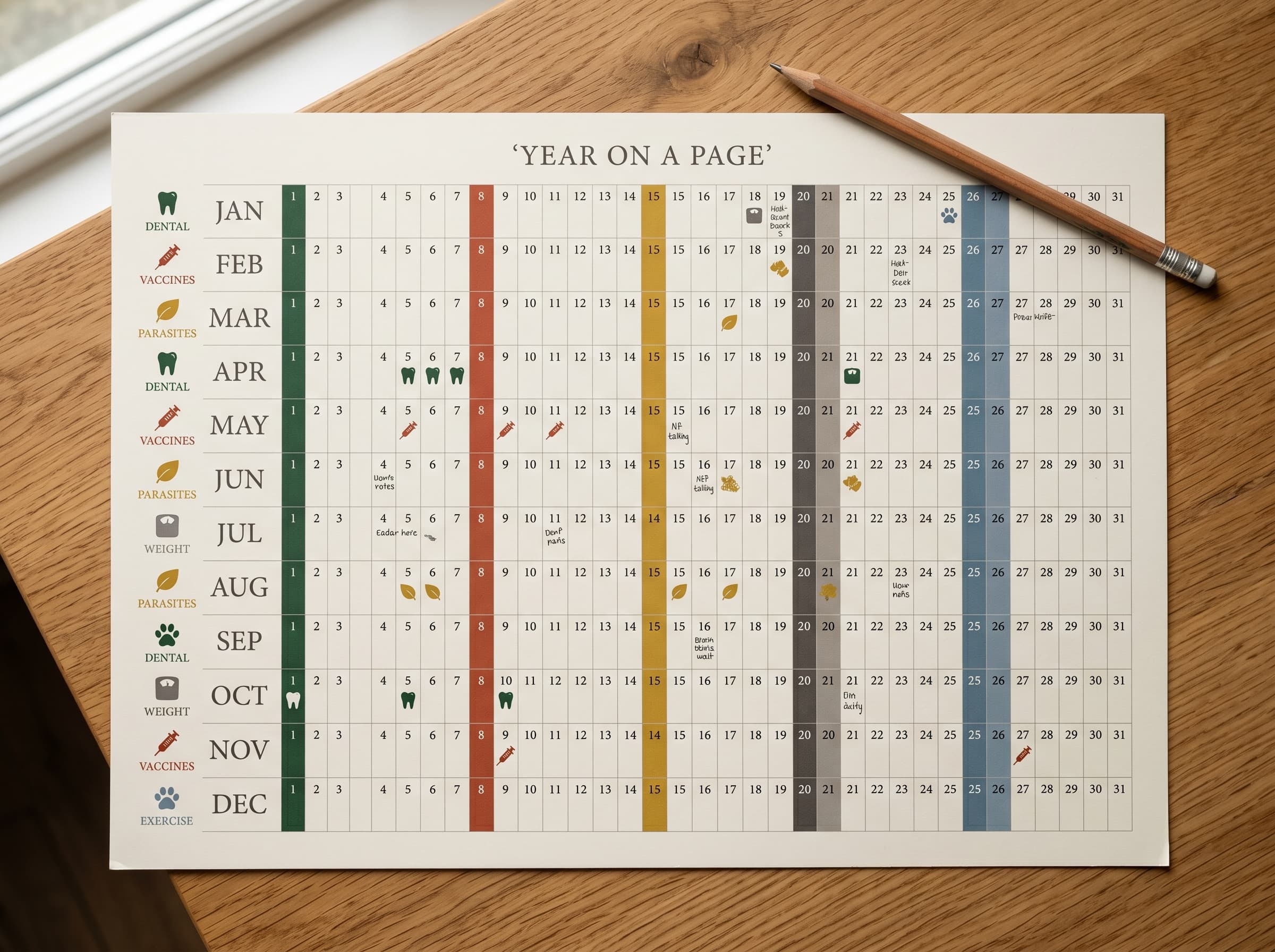 The Five Preventive Pillars